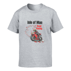 RACING BIKE - GREY  T-SHIRT 25KTS23